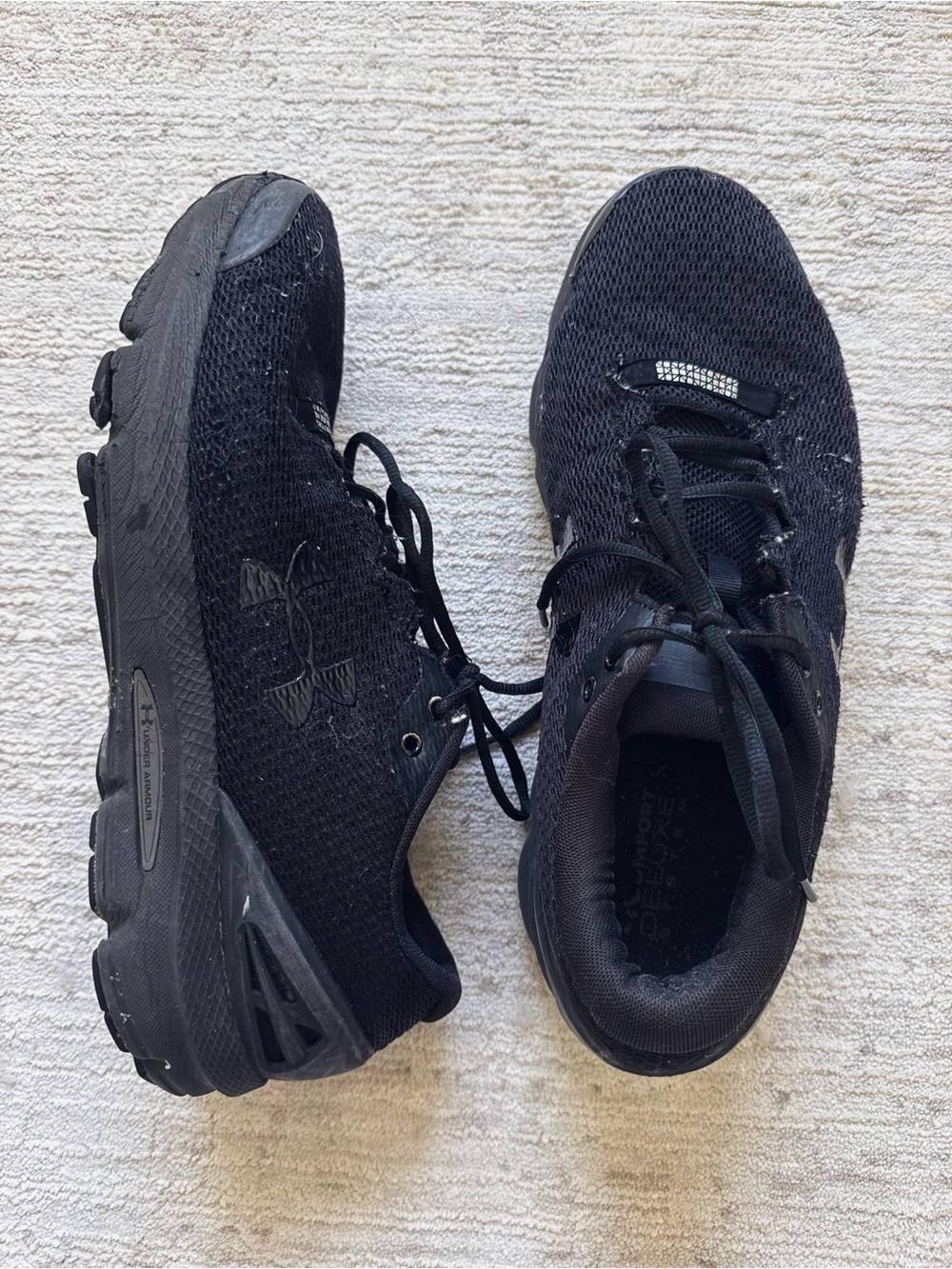 Black Under Armour Charged Gemini Men’s Running Shoes (Size 13)
